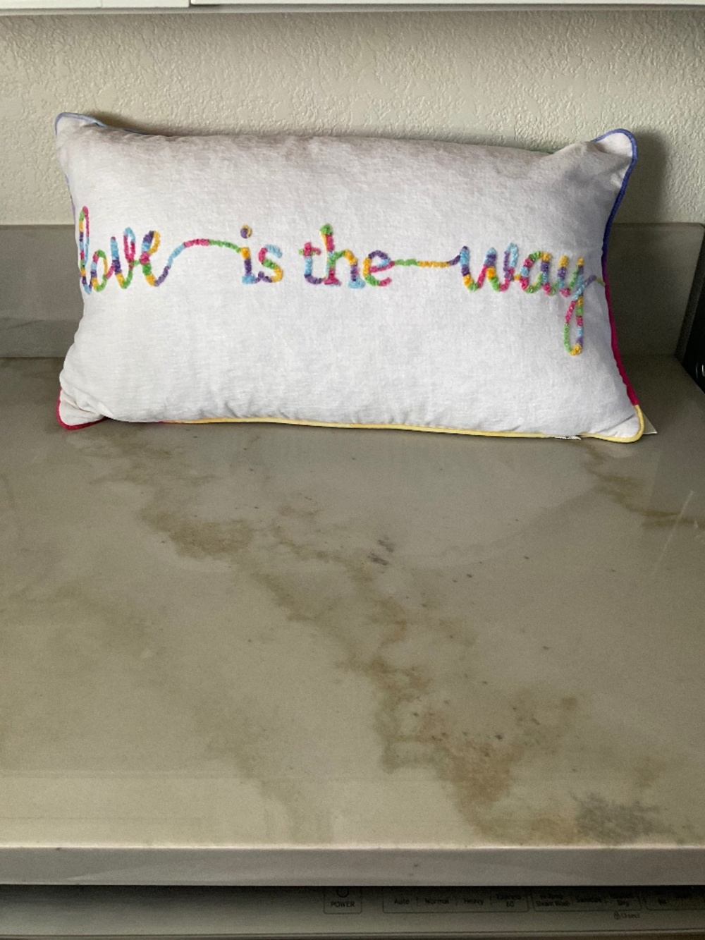 Love Is The Way Lumbar Pillow